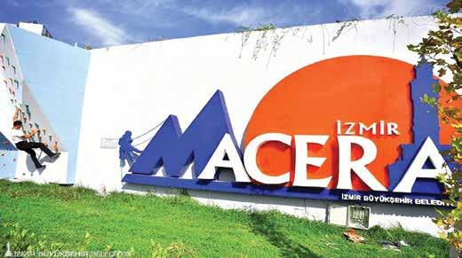 06 Macera Park İzmir de İzmir Büyükşehir Belediyesi, gençlerin ve kendini genç hissedenlerin spor, eğlence ve heyecanı bir arada yaşayacağı Macera Park Projesini hayata geçirdi.