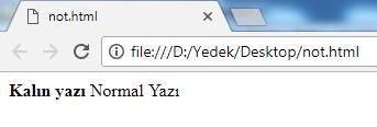 HTML TAGLARI 1. <hx> tagı : ( Başlık ) head kelimesinin kısaltılmış halinden gelen hx tagı htmlde yazılara başlık atmak için kullanılır. x yerine 1,2,3,4,5,6 sayılarını yazabilirsiniz.