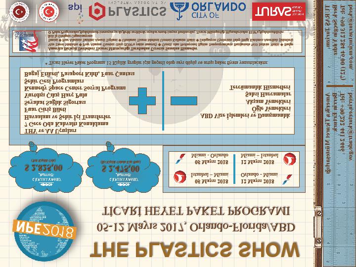 Amerikan Ticaret Mustesarlıgı resmi delegasyon uyesi olarak asagıdaki ayrıcalıklardan faydanabileceksiniz: Vize Davet Mektubu Fuar alanına Ücretsiz Giriş (fuar alaninda kayit halinde ucret $200 dir.