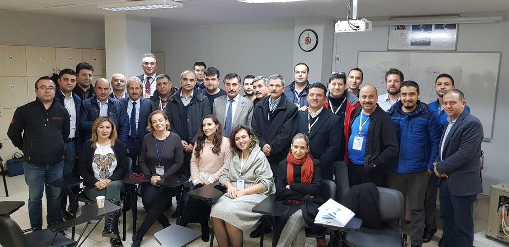ESSİAD dan Haberler F-Gazlar Konusunda Kapasite Oluşturma ve Aktarım için Kapasite Geliştirme Teknik Yardım Projesi Kapsamında Eğiticilerin Eğitimi Programı 23-24 Ocak 2019 Tarihlerinde