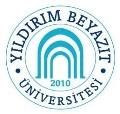 T.C. ANKARA YILDIRIM BEYAZIT ÜNİVERSİTESİ 2018