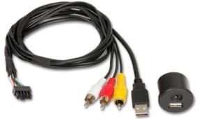 UZATMA KABLOSU USB ve HDMI yuvası bulunmayan araçlarda, USB ve HDMI girişi sunan
