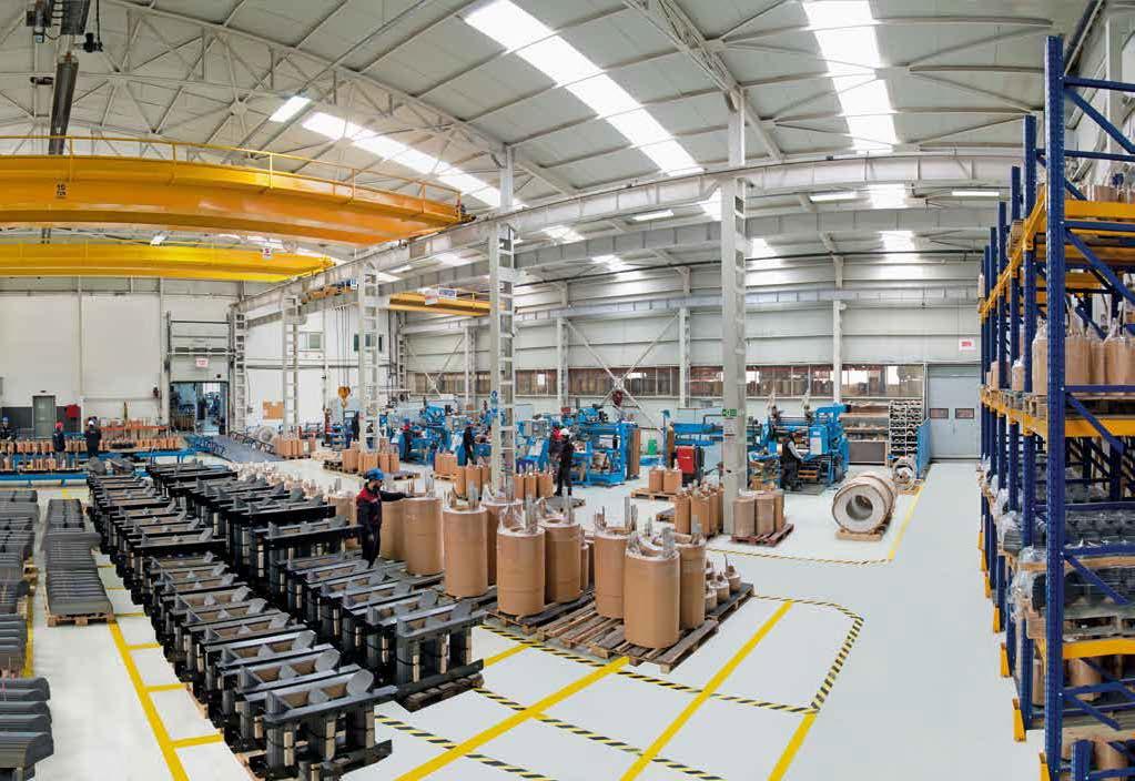 Production Plant Sem Transformator, who becomes a brand by his long-lived and reliable products, continues his production in his 36.000m² plant in Baskent Industrial Estate.