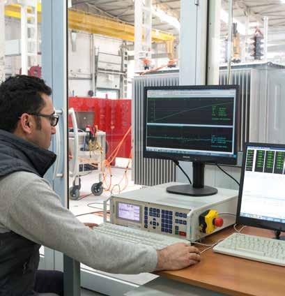 (TTR) (IEC 60076-1) Measurement of winding Resistance. (IEC 60076-1) Insulation resistance Tests (Megger Test) (IEC 60076-1) Load Losses and short circuit impedance test.