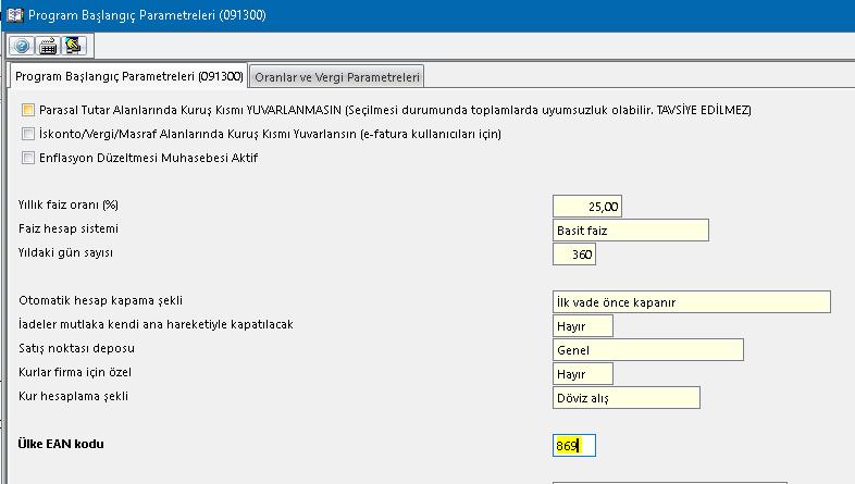 Otomatik Barkod Oluşturulurken Firma Kodunun Arttırılması Firmalara tescillenen barkod bilgilerinde ilk 3 hane Ülke kodu sonraki 4 hane