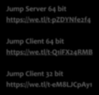 İndirme Linkleri 1 JUMP Kurulum Dosyaları Jump Server 64 bit