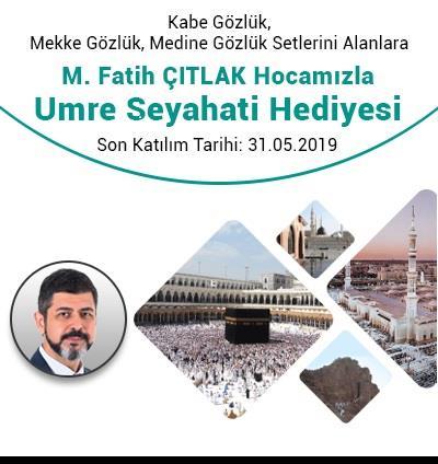 Umre Seyahati Hediyesi Fırsatı! M.