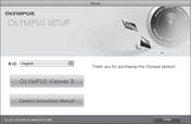 4 OLYMPUS Viewer 3 yazılımını kurun. Kuruluma başlamadan önce sistem gereksinimlerini kontrol edin.