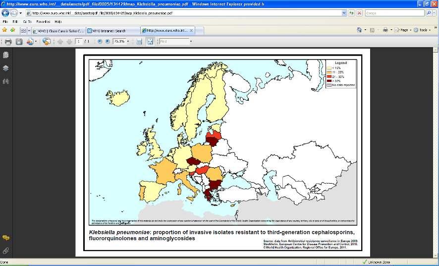 WHO European EARS-Net Region: EARS-Net at ECDC