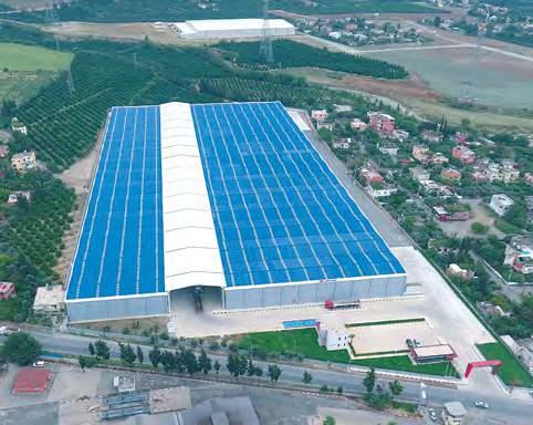 HATAY ANTREPO Hatay Dörtyol da bulunan Lojistik Merkezimiz 55.000 m 2 saha üzerine kurulmuş olup, 41.000 m 2 A Tipi Gümrüklü Antrepo dan oluşmaktadır.