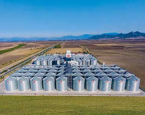 000 ton depolama kapasitesine sahip lisanslı depo terminalini Türk tarımının hizmetine sunmaya hazırlanmaktadır. 1.600 TON SAATLIK ÜRÜN ALIM KAPASITESI 200.