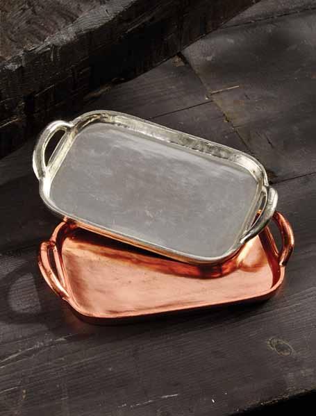 Color A75076-15 x 25,5 cm Sunum Tepsisi / Tray YENİ Bakır Rengi / Copper Color