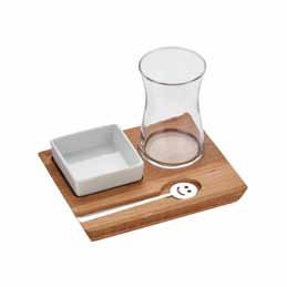 Set A29052 Ahºap Kahve Sunumluk / Wooden Coffee Set A29053