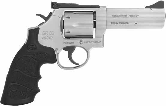 SR 38 Paslanmaz Mat 6 3.565 Paslanmaz Mat 4 3.335 Efsanevi revolver. Paslanmaz mat şıklığıyla kusursuz güzellik. 4-6 namlu seçenekleriyle.38/.