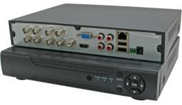 Analog ve destekler 1080N Kayıt Çözünürlüğü, 2MP AHD kameraları destekler, 1x 6TB Disk Kapasitesi, H.