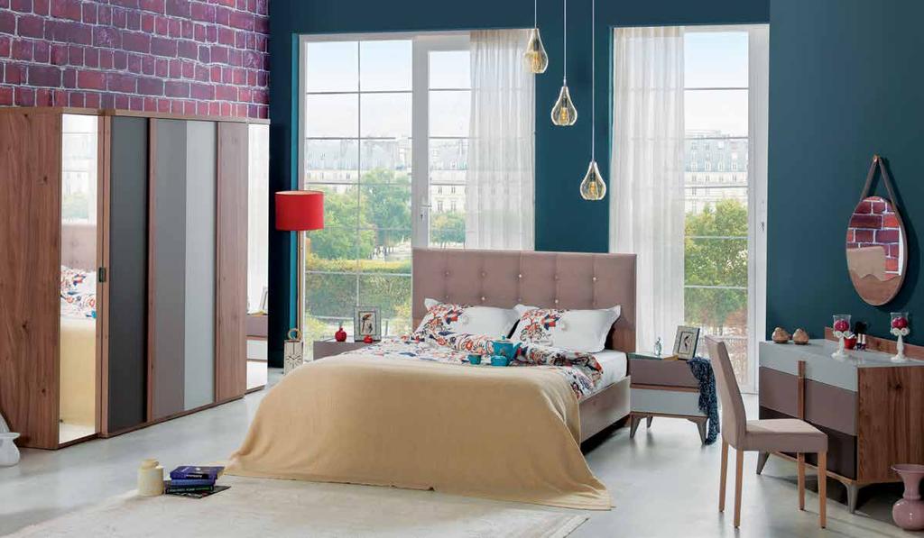 Krea Krea, modern tasarımın yatak odanızdaki yansıması olacak.