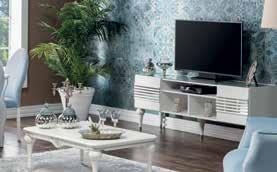 Baron Compact TV Ünitesi Baron Compact TV Unit Baron Plazma TV Sehpası Baron Plasma TV Table Baron