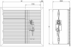 Kullanılacağı yerin özelliğine göre duman damperi veya yangın damperi motoru ile çalışır.