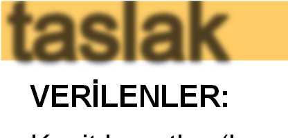 VERİLENLER: ÇÖZÜM: Yapılacak çözüm şu koşulları sağlamalı: 1.Kiriş denge altı donatılmalı: ε s >ε sd, σ s = yd 2.Bulunacak donatı alanı momenti karşılamalı 3.