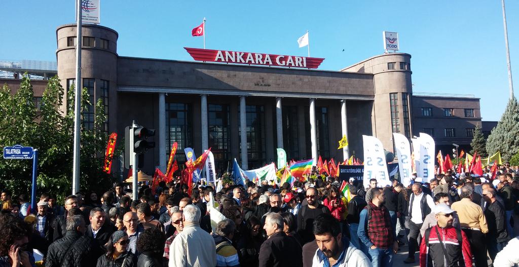 TOPLANTI VE GÖSTERİ YÜRÜYÜŞÜ HAKKINA BİR BAKIŞ 10 EKİM ANKARA KATLİAMI Stj. Av.