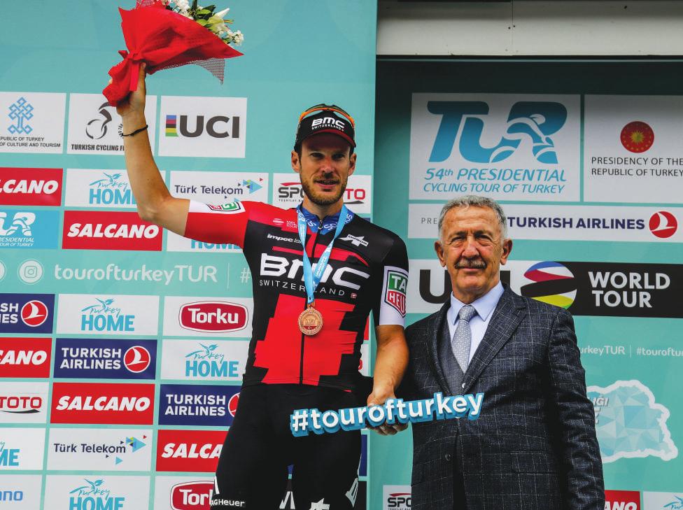 07 İlklerin ve Enlerin Senesi The Year of Bests And Firsts Türkiye Bisiklet Federasyonu Başkanı Erol Küçükbakırcı, yaptığı açıklamalarda Tur un bu yıl ilkleri ve enleri yaşadığını söyledi.