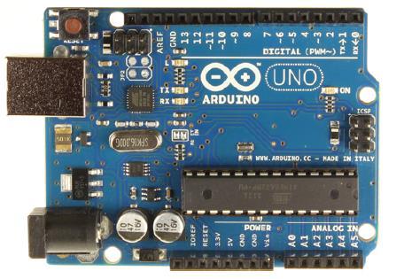 Microcontroller Operating Voltage ATmega328P 5V Input Voltage (recommended) 7-12V Input Voltage (limit) 6-20V Digital I/O Pins PWM Digital I/O Pins 6 Analog Input Pins 6 DC Current per I/O Pin DC