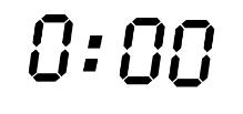 5. Impostare il tempo toccando la barra di controllo. In questo caso il tempo impostato è di 56 minuti. 6.
