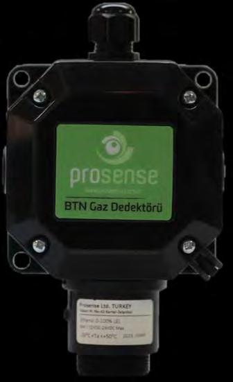 BTN-XX42 PROSENSE BTN SERİSİ KATALİTİK HİDROKARBON (PATLAYICI) GAZ DETEKTÖRLERİ 2