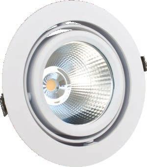 DOWNLIGT Sıva Altı Armatürler / Recessed Luminaires JUPITER Elektrostatik toz boyalı alüminyum döküm gövde Aluminium die cast body with electrostatic powder coated Temperli cam Tempered glass %99,9