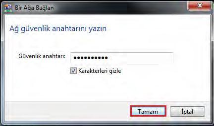 Kablosuz bağlantı sinyaliniz iyi olmasına rağmen kablosuz bağlantıda sorun yaşıyorsanız kablosuz erişim noktanızdaki şifreleme türünü