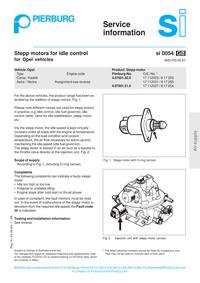 pressure transducer - EPT Sipariş numarası: SI 0065