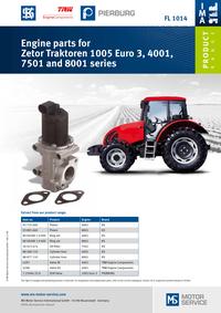 PL FR SV EN PT FL 1014 Engine parts for Zetor Tractors 1005 Euro 3,