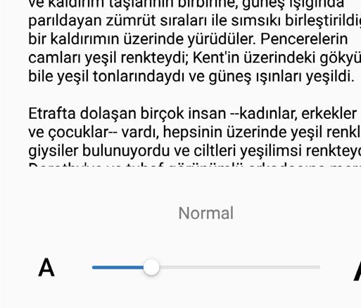 Parlaklığı manuel olarak ayarlamak için parlaklık kaydırıcısını sürükleyin ya da bildirim panelini açmak ve parlaklık ayarlarına erişmek için durum çubuğunu aşağı kaydırın.