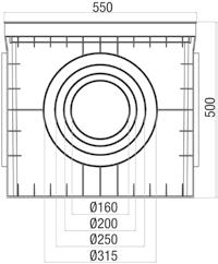 MEN040 (yeraltı buatı) 4 çıkışlı 82,00 