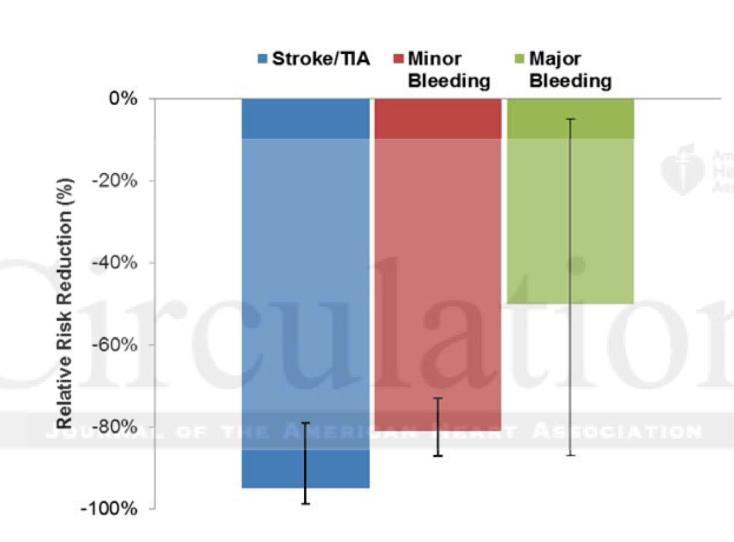 RF pulmoner ven izolasyonu ile AF ablasyon, CHADS2 skoru 1 İşlemden önceki son 3-4