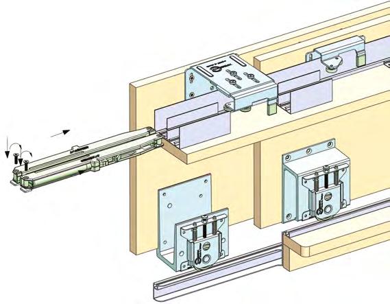 PKM 750 80 KG SÜRGÜLÜ KAPAK MEKANİZMASI SLIDING DOOR MECHANISM Sürgü kapak mekanizması 80 kg