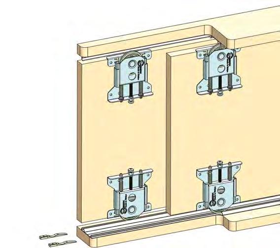 AYARLI SÜRGÜLÜ KAPAK MEKANİZMASI PKM 80 ADJUSTABLE SLIDING DOOR MECHANISM Sürgü kapak