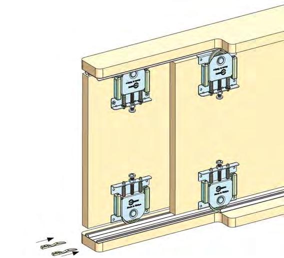 SÜRGÜLÜ KAPAK MEKANİZMASI PKM 80 B ECO SLIDING DOOR MECHANISM Sürgü kapak mekanizması 80 kg