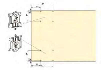 12,66 6,70 8,75 8010-1 Alt tekli gömme ray Bottom single recessed track 36,65 50 8002 - A