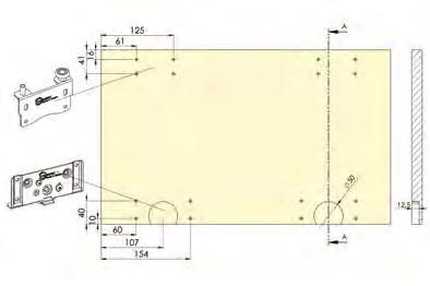 58,10 1 20,10 1 20,85 8001 Üst ray Upper track 12,66 6,70 8,75 8010-1 Alt tekli gömme ray Bottom single