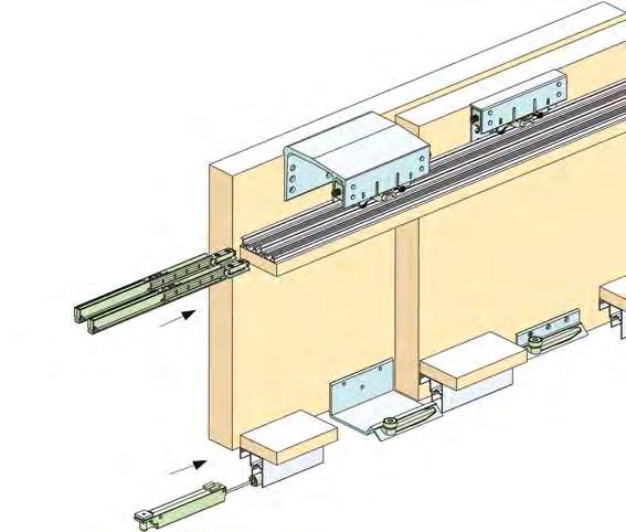 ÇBK 450 100 KG AĞIR AYARLI SÜRGÜLÜ KAPAK MEKANIZMASI HEAVY ADJUSTABLE SLIDING DOOR MECHANISM Maksimum 100 kg taşıma kapasitesi ile