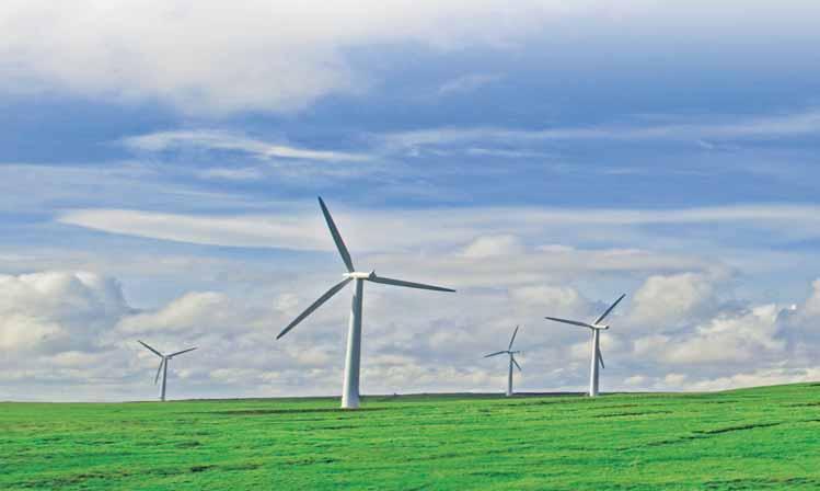 ENERJ &ÇEVRE / ENERGY&ENVIRONMENT Rüzgâr enerjisi üretimini üçe katlad k We tripled wind energy production Avrupa Rüzgâr Enerjisi Birli i'nin verilerine göre, 2007 y l sonunda Avrupa'da 16'nc s rada