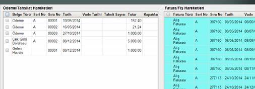 sorgulatabilir ve aynı anda cari karta kaydedebilir. Daha sonra herhangi bir denetime girildiğinde faturanın carisinin detay bilgilerine ulaşabilmek çok kolay olacaktır.