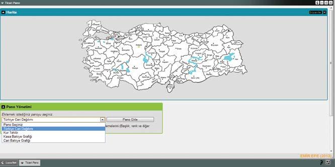 Takvim ekranı Ay, Hafta, Gün ve Ajanda olarak takip edilebilmektedir. Takvim ekranında oluşturulan etkinliklerde renklendirme yapılabilmektedir.