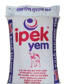 Buzağı Başlangıç Yemi İPEK BUZAĞI BAŞLANGIÇ YEMİ, protein, enerji, vitamin ve mineral maddelerce dengelenmiştir. Lezzetli ve iştah açıcı özelliği vardır. Pelet formda üretilmektedir.