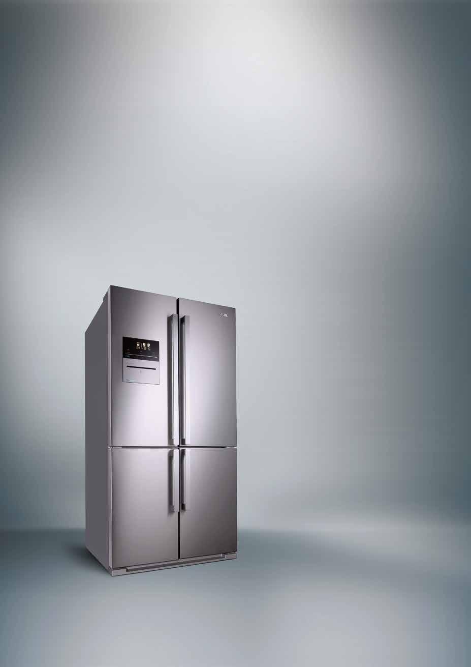 Buzdolabı kapağında bulunan vakumlama teknolojisi sayesinde yiyeceklerinizin ömrünü