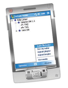 Röle Yönetim Yazılımları Actwin Mobile, Actwin RM nin mobil versiyonudur. Yazılım Windows Mobile yüklü cep telefonları ve cep bilgisayarlarında çalışmak için tasarlanmıştır.