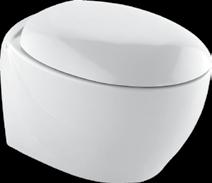 Available in all Kale washbasin, WC pan* and seat &