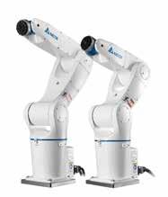 ENDÜSTRİYEL EKLEMLİ ROBOTLAR DRV70L / DRV90L Delta, yüksek teknoloji ürün gamının yeni üyesi eklemli robotlar ile Akıllı Fabrikalar konseptine artık daha fazla katkıda bulunuyor.