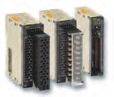 CJ dijital G/Ç üniteleri Modüler PLC Ünite başına 8 ila 64 nokta - giriş, çıkış veya karışık Dijital I/O üniteleri hızlı, güvenilir dizi kontrolü sağlamak için PLC nin arabirimi gibi çalışır.